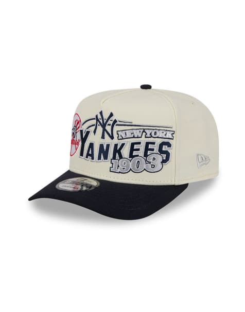 Gorra multicolor con visera en contraste y estampado gráfico del logo de los NY Yankees 9Fifty de New Era - view 1