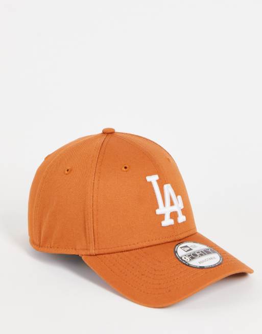 Comprar Sudadera Sin Capucha Hombre New Era MLB LA Dodgers Naranja