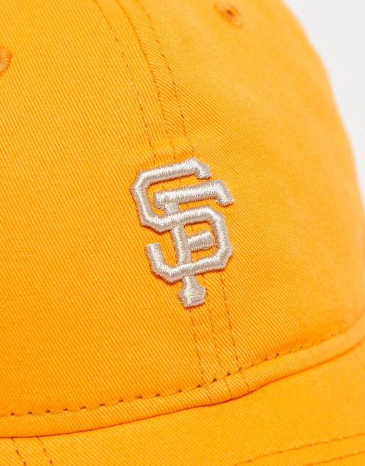 Gorra naranja lavado con logo pequeño de los San Francisco Giants 9Twenty de New Era, 2 de 4