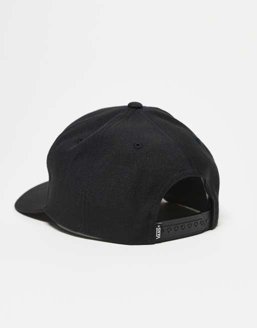Gorra negra con botones de presión Formula de Vans, 3 de 3