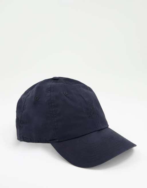 Gorra negra con efecto lavado de Jordan
