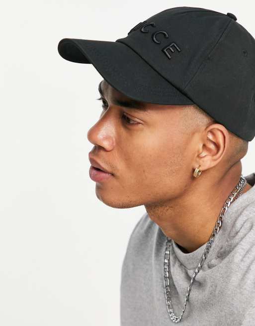 Gorra negra con logo Argon de Nicce