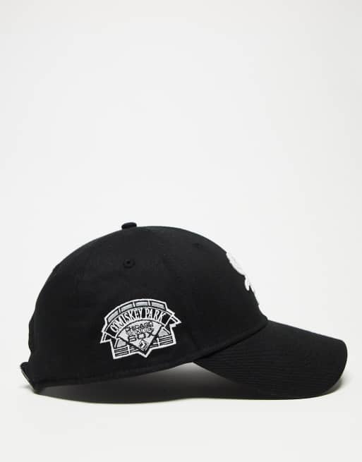 Gorra negra con logo de los Chicago White Sox Traditions 9Forty de New Era, 3 de 4