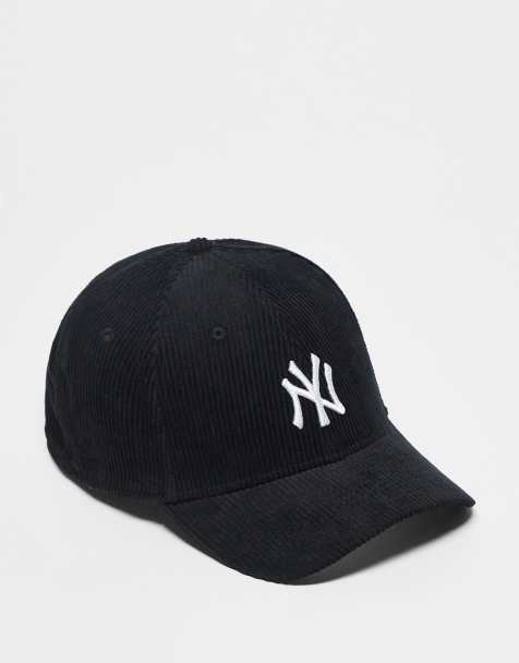 Gorra negra de los NY Yankees de pana de 9Forty de New Era - view 1