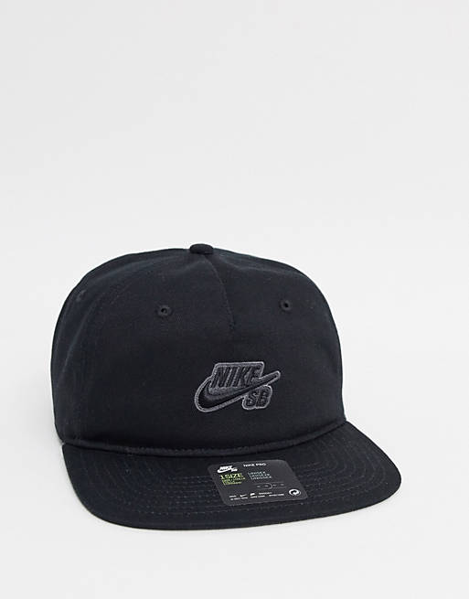 su elegante Contrato Gorra negra de Nike SB | ASOS