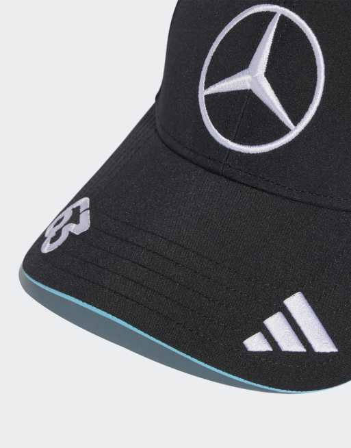 Gorra negra Mercedes-AMG PETRONAS Formula One Team George Russell de adidas Performance, 2 de 3