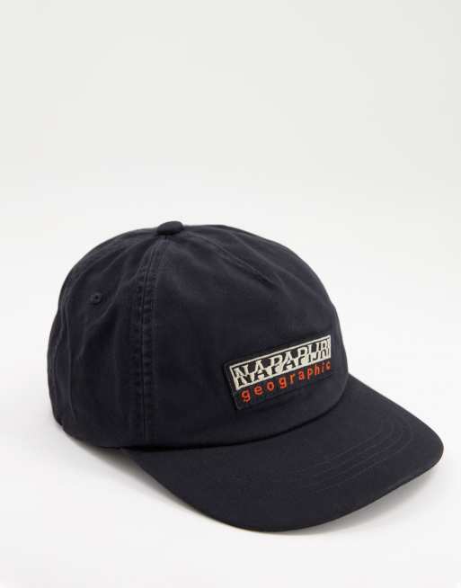 Gorra negra Patch de Napapijri 