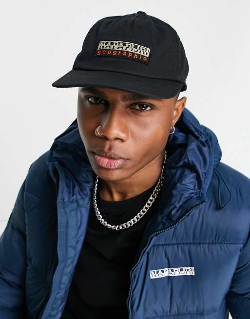 Gorra negra Patch de Napapijri