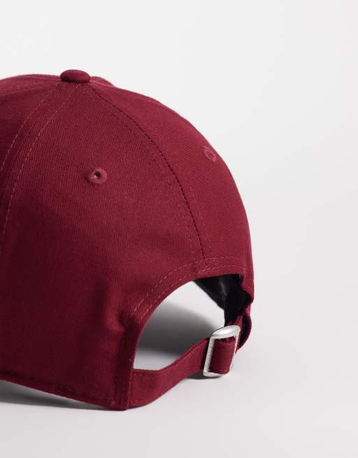 Gorra roja básica con diseño de los NY Yankees 9Forty de New Era, 3 de 3