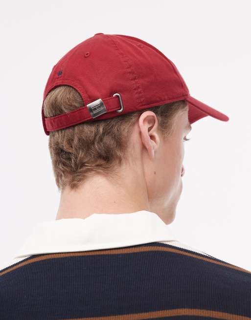 Gorra roja con logo de bandera de Tommy Hilfiger, 2 de 3