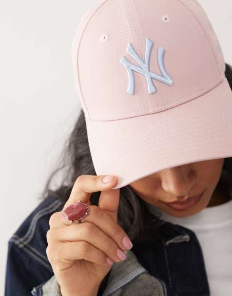 Gorra rosa básica con logo de los NY Yankees 9Twenty de New Era - view 1