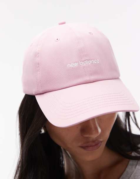 Gorra rosa claro con diseño lineal de New Balance - view 1