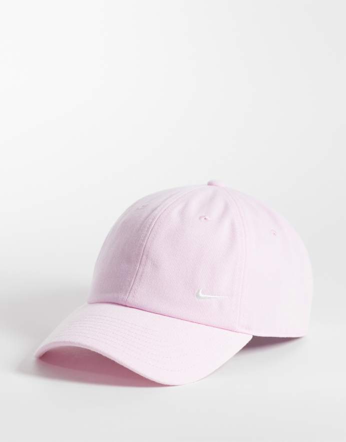 Nike Gorra rosa con logo de Club