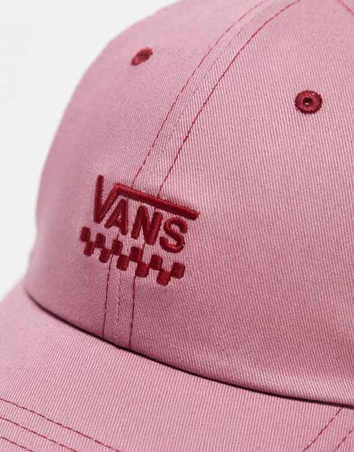 Gorra vans on sale rosa y blanca