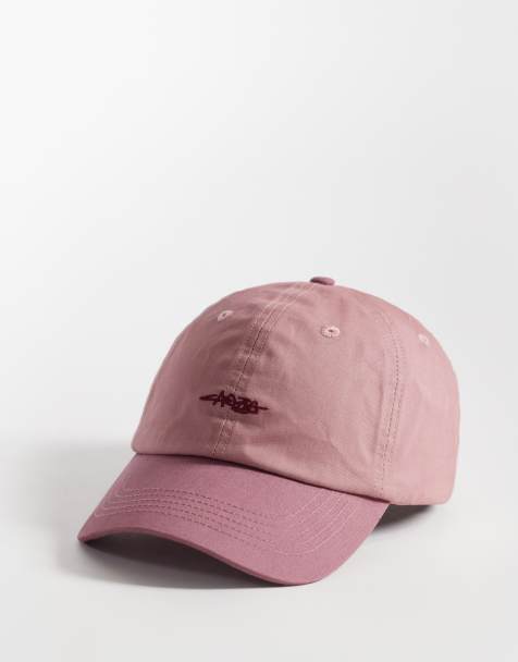 Gorra rosa lavado con logo bordado en contraste de ASOS DESIGN - view 1