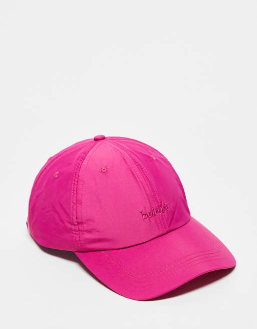 Gorra rosa Tailor de Mango