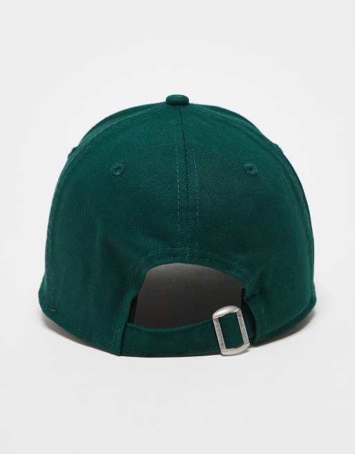 Gorra verde bosque con detalle de los LA Dodgers 9Forty de New Era, 2 de 3