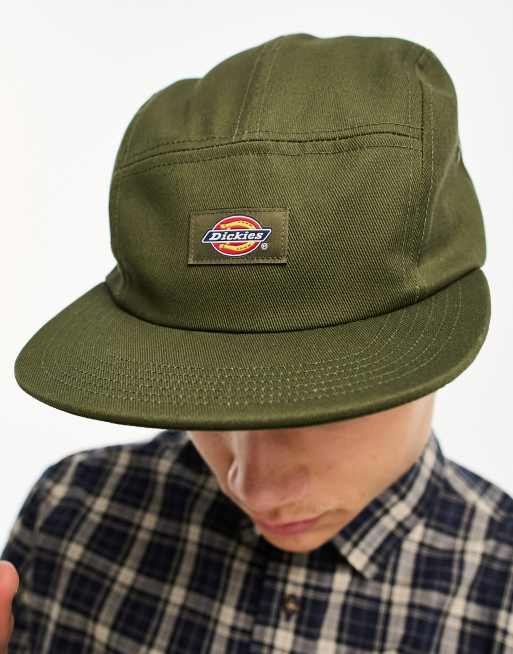 Gorra verde con diseño de 5 paneles Albertville de Dickies