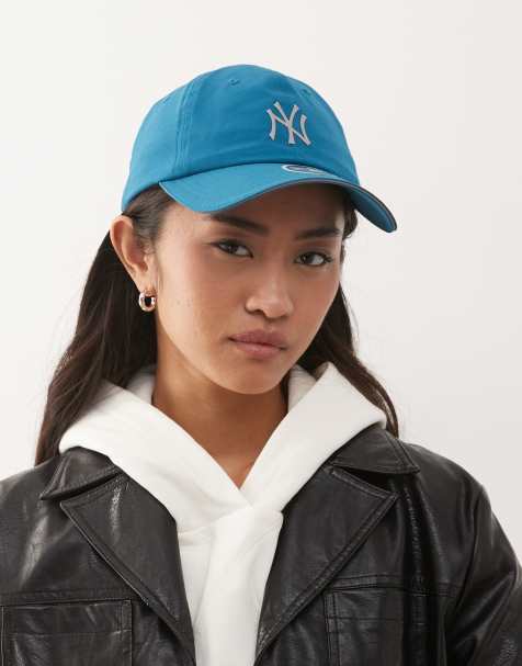 Gorra verde con parte trasera abierta y diseño de los NY Yankees para mujer de New Era - view 1
