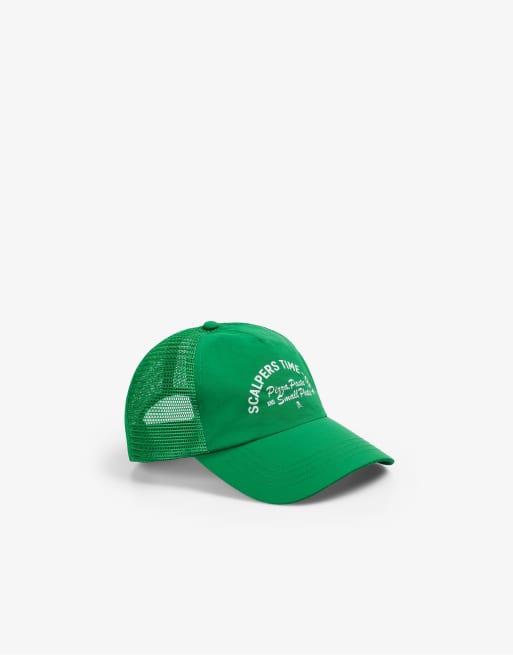 Gorra verde de estilo camionero de Scalpers