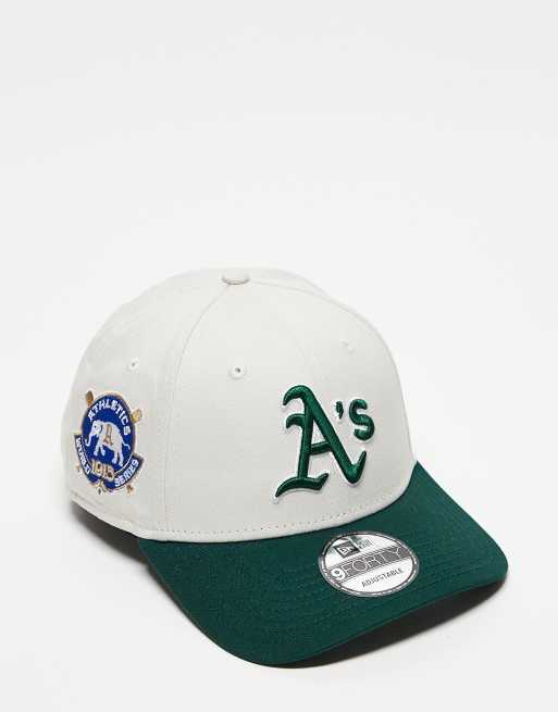 Gorra verde de los Oakland Athletics 9Forty de New Era 