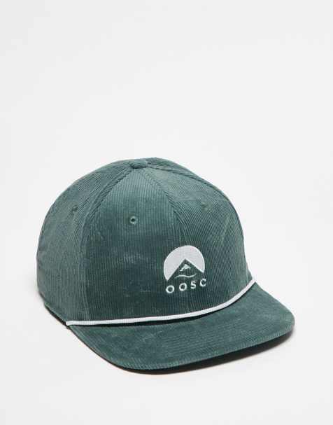 Gorra verde de pana de OOSC - view 1