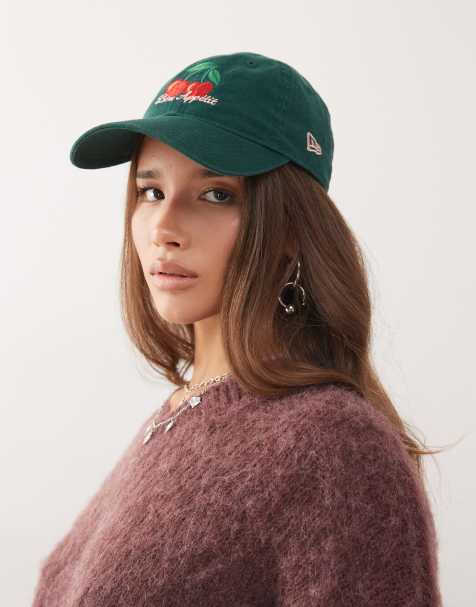 Gorra verde para mujer con logo de fruta 9Twenty de New Era - view 1