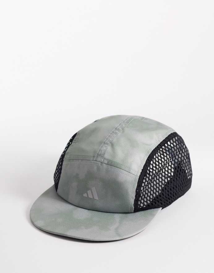 adidas Gorra verde salvia con diseño estampado de Running