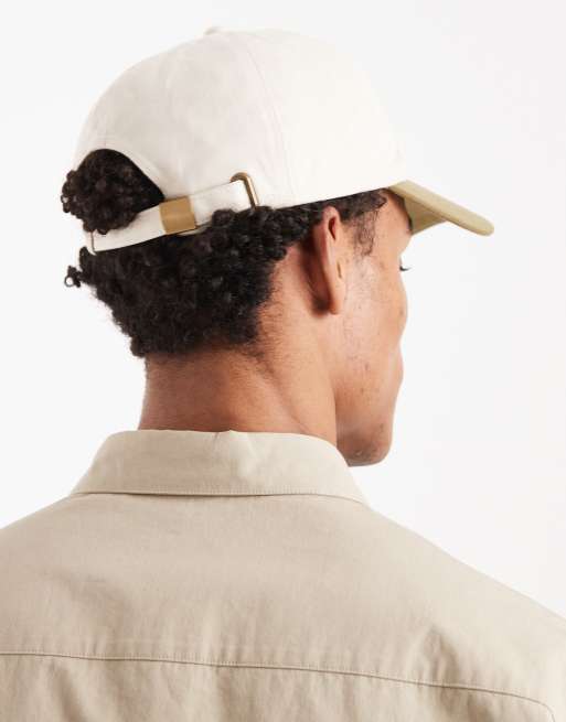Gorra verde salvia con visera en contraste y bordado de ASOS DESIGN, 3 de 3