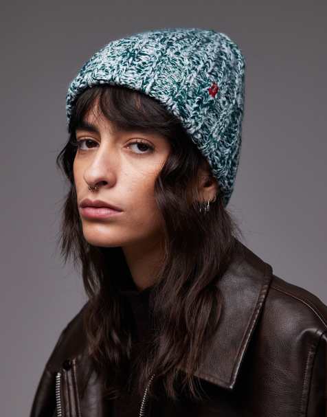 Gorro azul de punto moteado Alex de Levi's - view 1