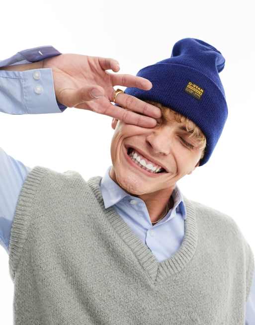 Gorro azul Effo de G-Star