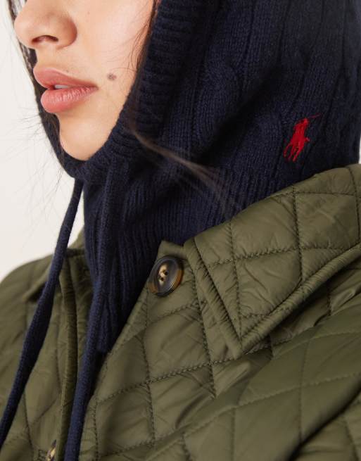 Gorro azul marino de punto de ochos de Polo Ralph Lauren, 3 de 3