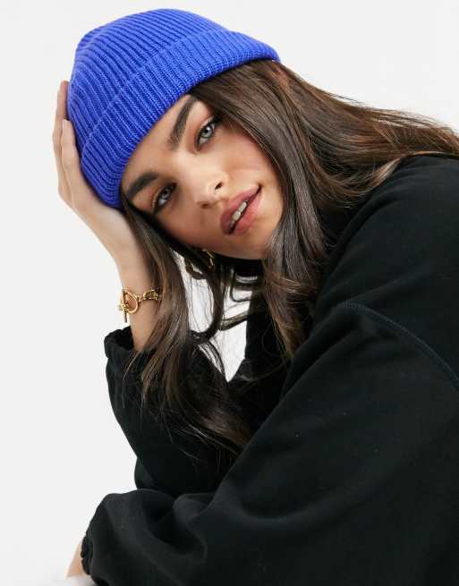 Gorro azul Stan de Weekday