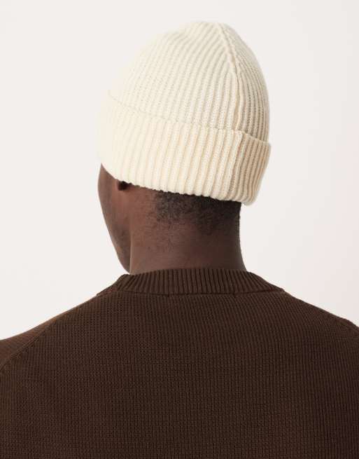 Gorro blanco hueso de punto de Alma de Ace, 3 de 3