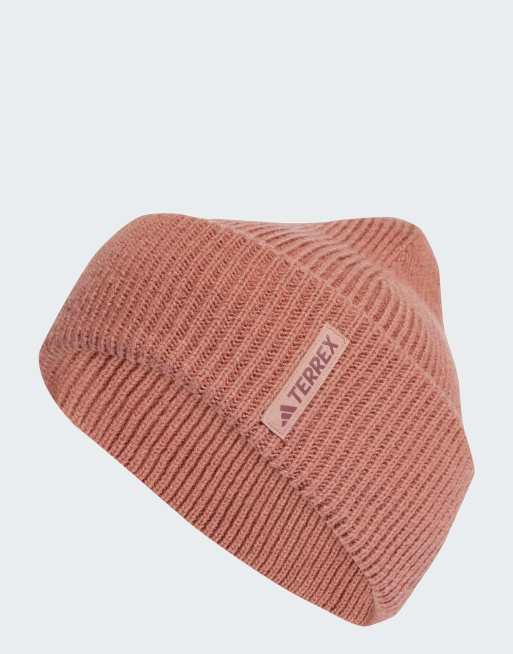 Gorro color arcilla cálido y burdeos Terrex Multi de adidas