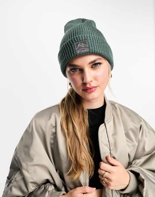 Gorro color cerceta con vuelta Whirlibird de Columbia 