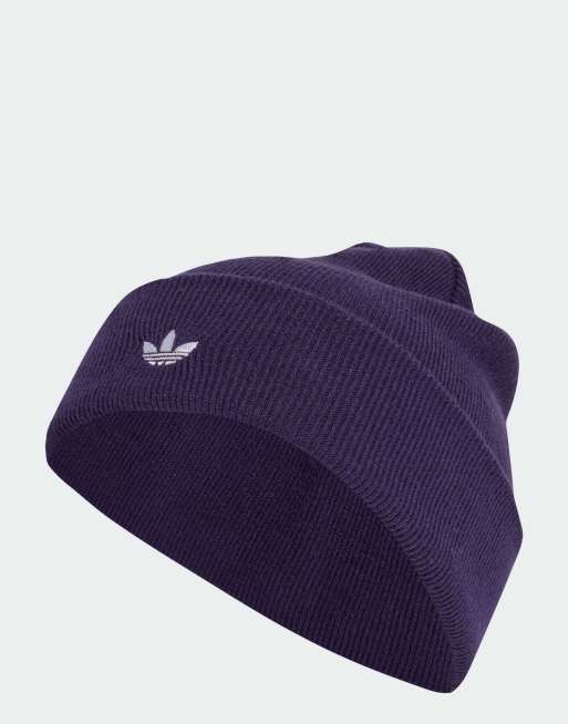 Gorro color ciruela clásico Adicolor de adidas Originals