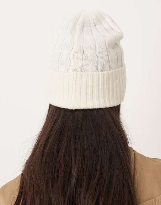Gorro color crema de lana de Polo Ralph Lauren, 3 de 3