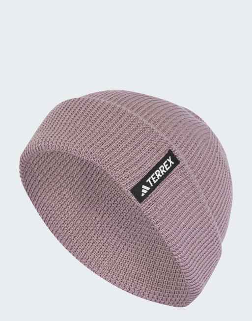 Gorro color higo envejecido, negro y blanco de lana de merino Terrex COLD.RDY de adidas