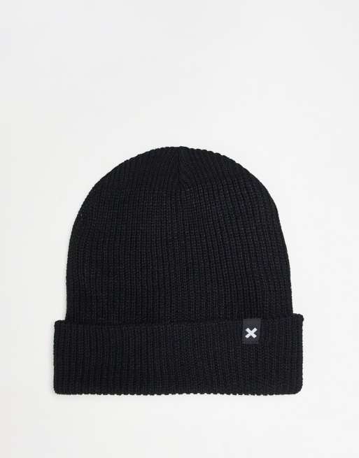 Gorro en negro unisex de COLLUSION