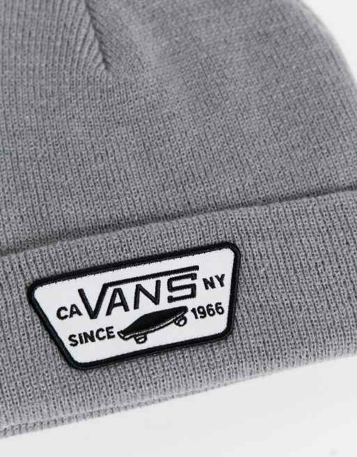 Gorro vans gris new arrivals