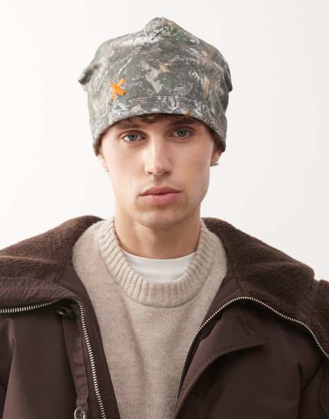 Gorro multicolor con estampado de camuflaje de COLLUSION - view 1