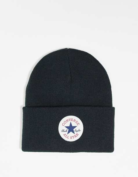 Gorro negro con detalle de patche de Converse - view 1
