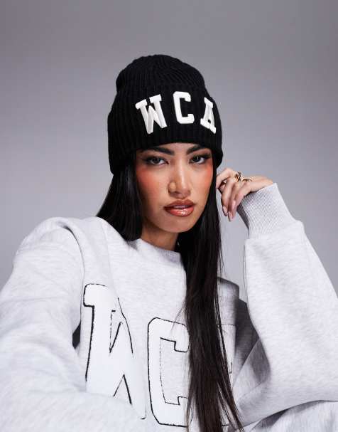 Gorro negro con logo de Weekend Collective - view 1
