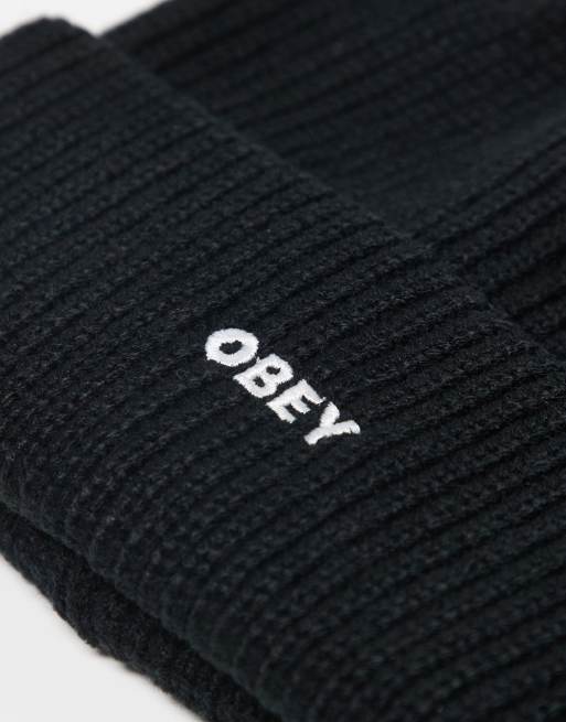 Gorro negro Future de Obey, 2 de 3