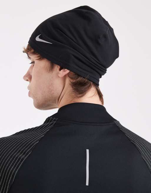 Gorro negro y plateado Peak DRI-FIT de Nike, 3 de 3