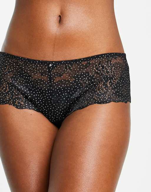 Black lace boy sale shorts victoria's secret