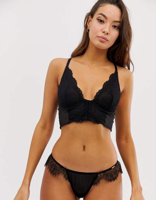 Gossard – Superboost – Djupt v-ringad bralette i spets i kupstorlek B-G, 4 av 4