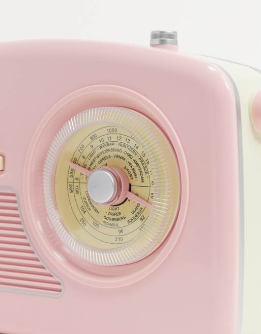 GPO Rydell – Różowe radio w stylu retro, 3 z 4