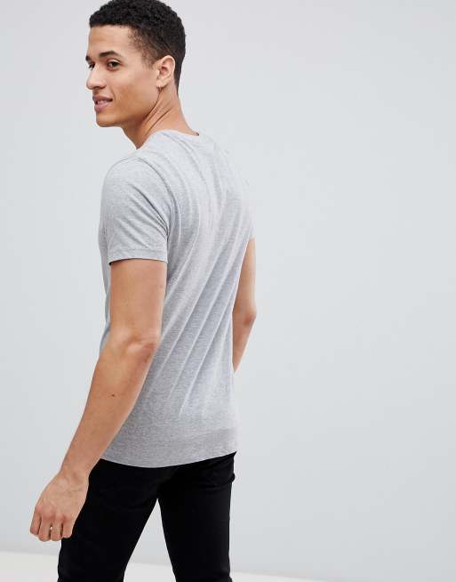 Grå T-shirt med rund hals fra ASOS DESIGN, 2 af 4